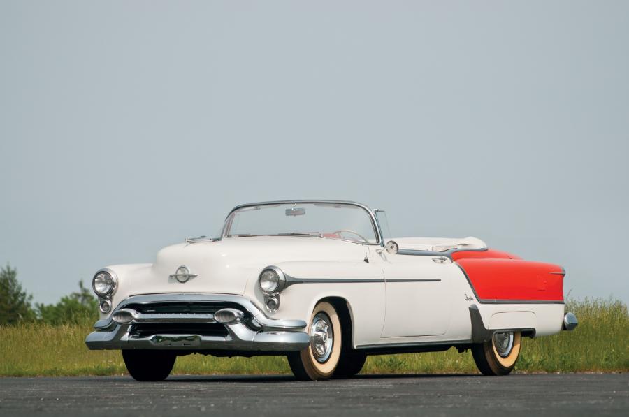  Oldsmobile 98 Fiesta Convertible 1953 года  (фото 45 из 87)
